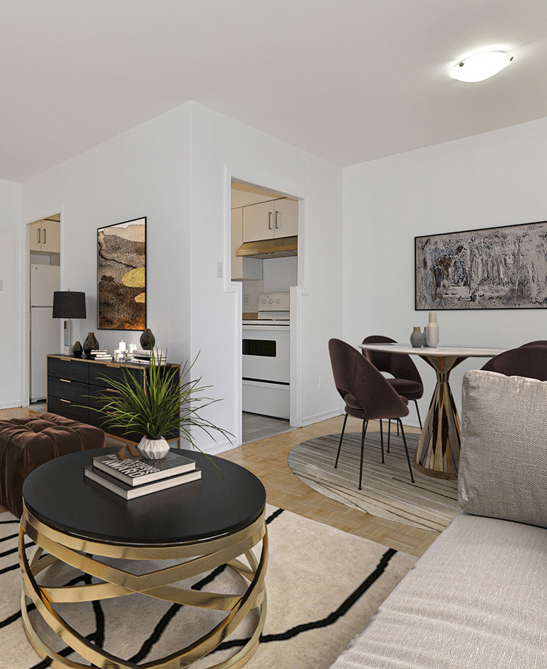 80 Montclair, 1-bedroom apartment